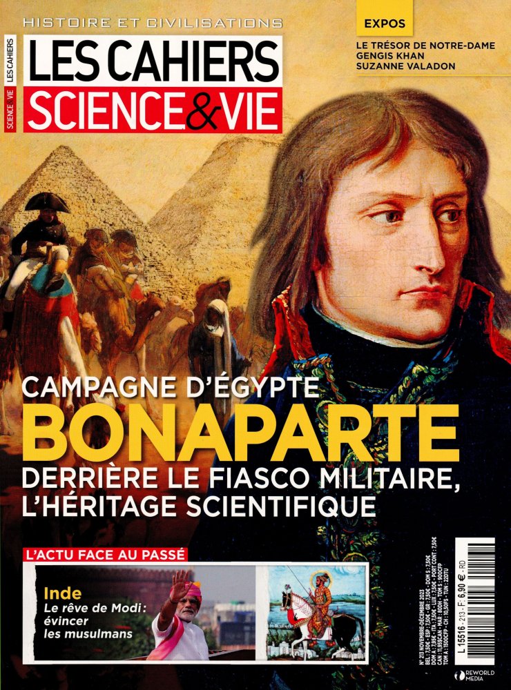 Numéro 213 magazine Les Cahiers Science & Vie