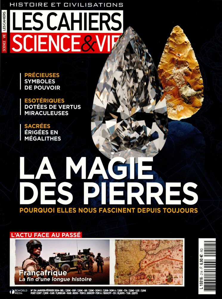 Numéro 214 magazine Les Cahiers Science & Vie