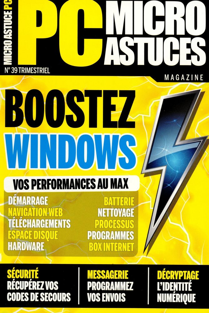 Numéro 39 magazine Micro Astuces