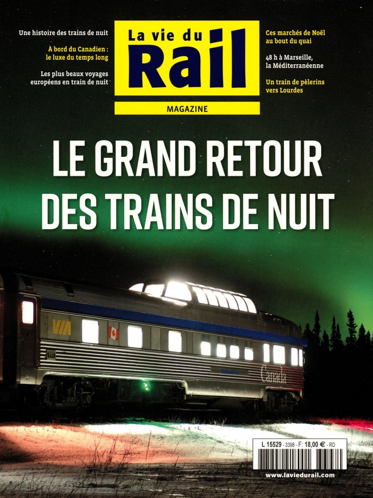 Numéro 3398 magazine La Vie Du Rail Magazine