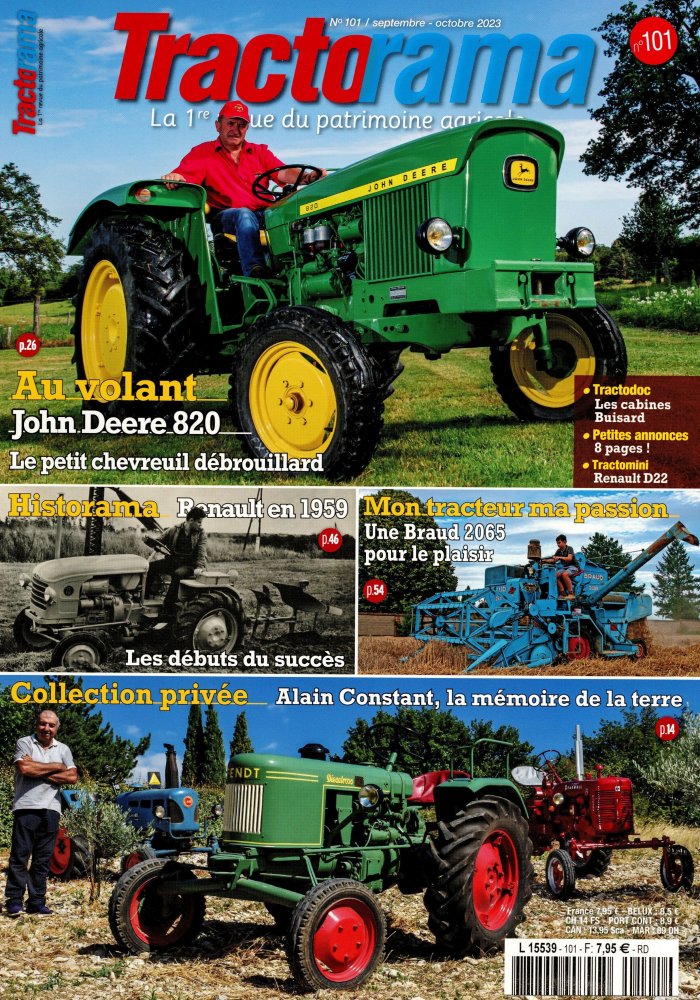 Numéro 101 magazine Tractorama