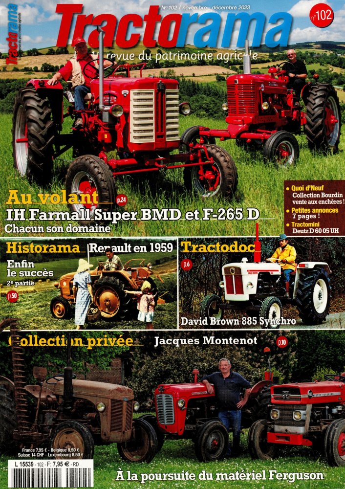 Numéro 102 magazine Tractorama