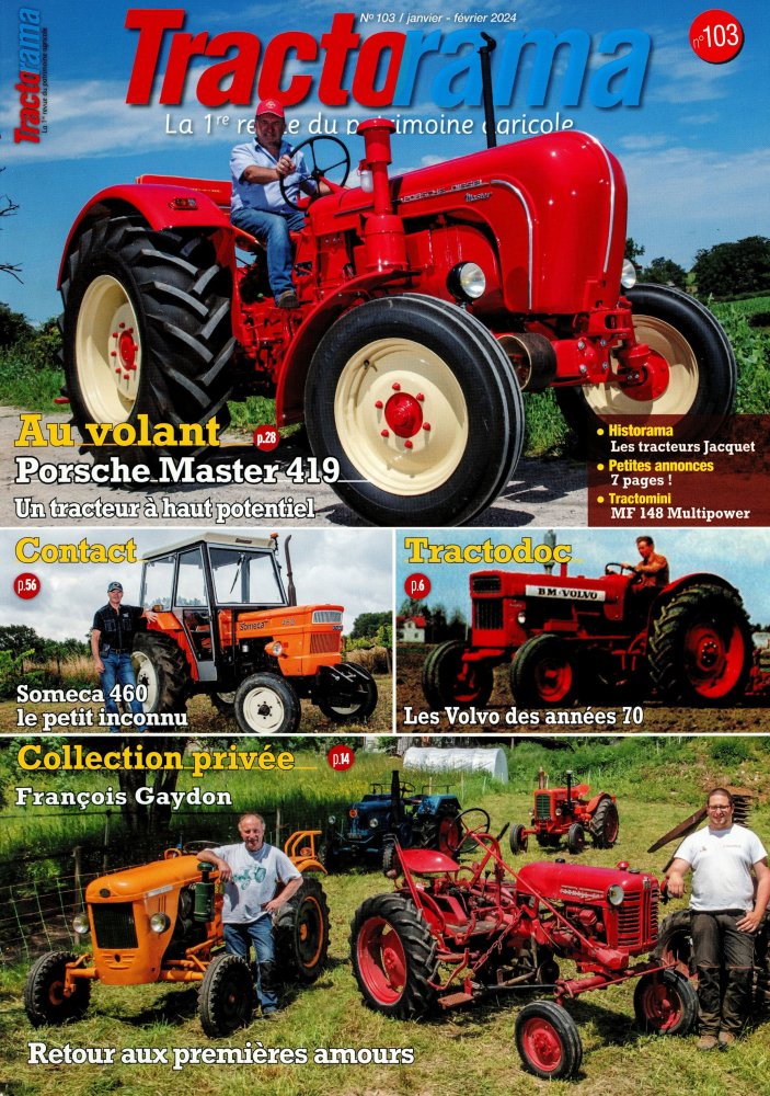 Numéro 103 magazine Tractorama