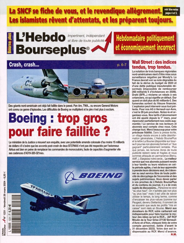 Numéro 1231 magazine L'Hebdo Bourseplus