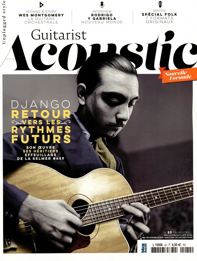 Numéro 82 magazine Guitarist Acoustic Unplugged