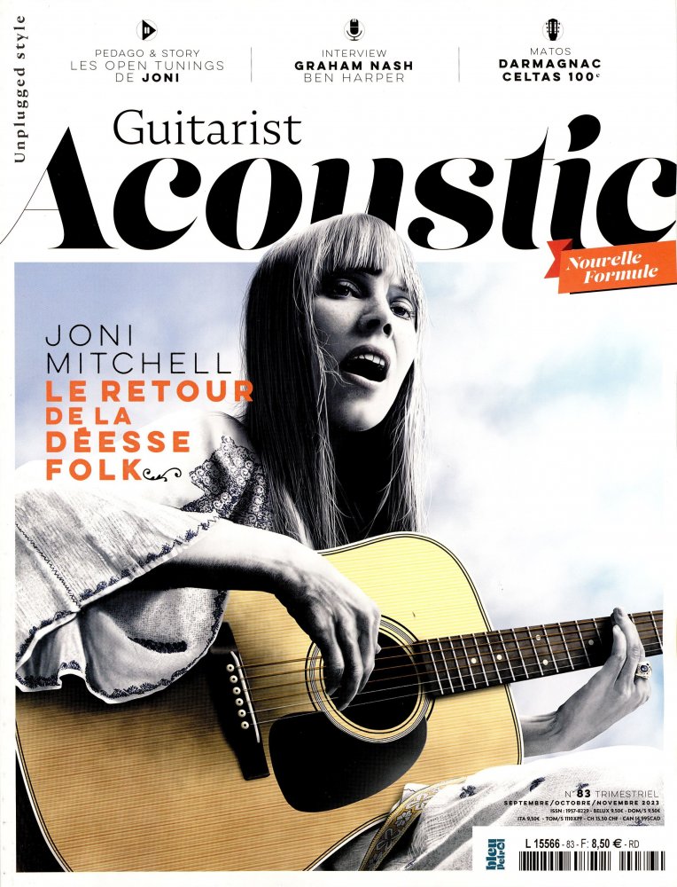 Numéro 83 magazine Guitarist Acoustic Unplugged