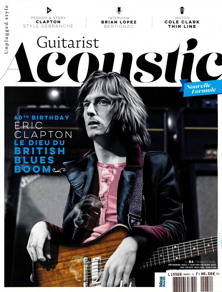 Numéro 84 magazine Guitarist Acoustic Unplugged