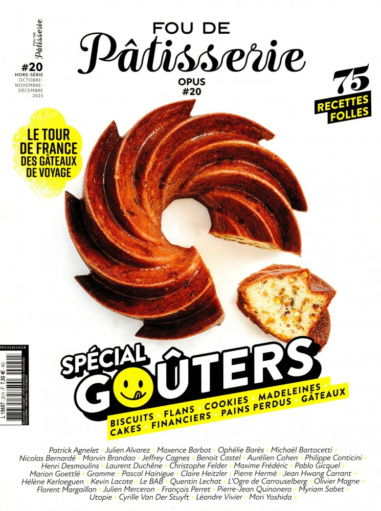 Numéro 20 magazine Fou de Pâtisserie Hors-série