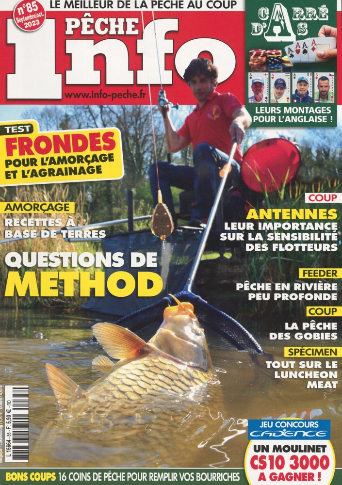 Numéro 85 magazine Info Pêche