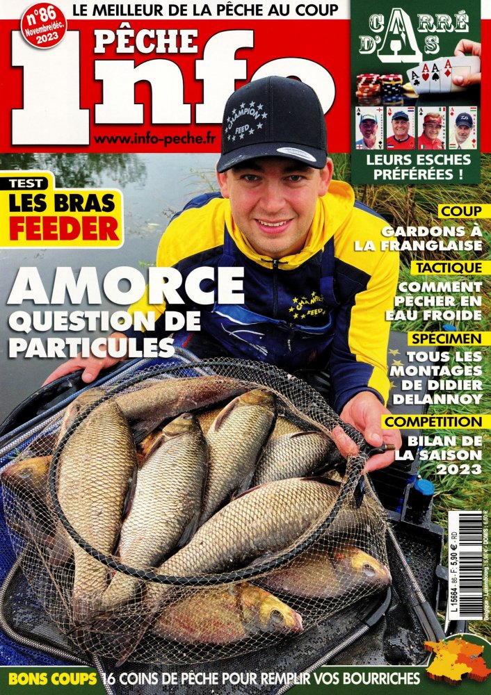 Numéro 86 magazine Info Pêche