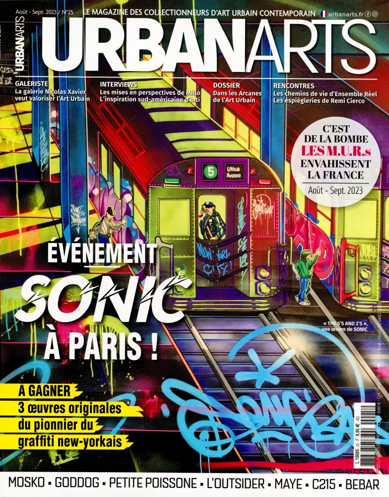 Numéro 25 magazine Urban Arts