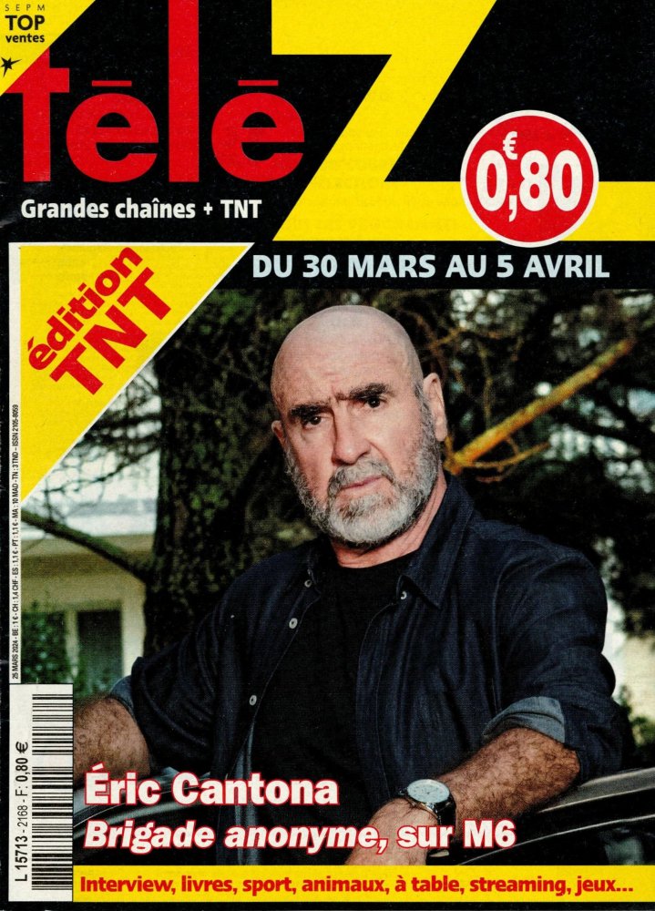 Numéro 2168 magazine Télé Z TNT
