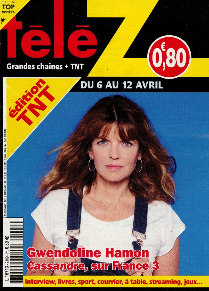 Numéro 2169 magazine Télé Z TNT