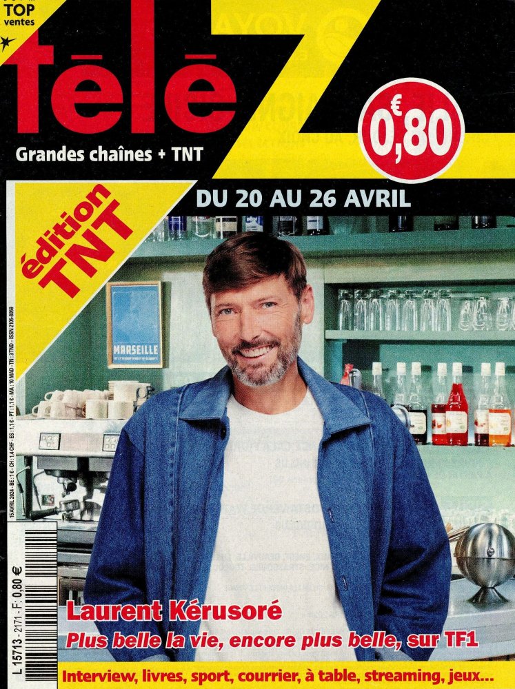 Numéro 2171 magazine Télé Z TNT