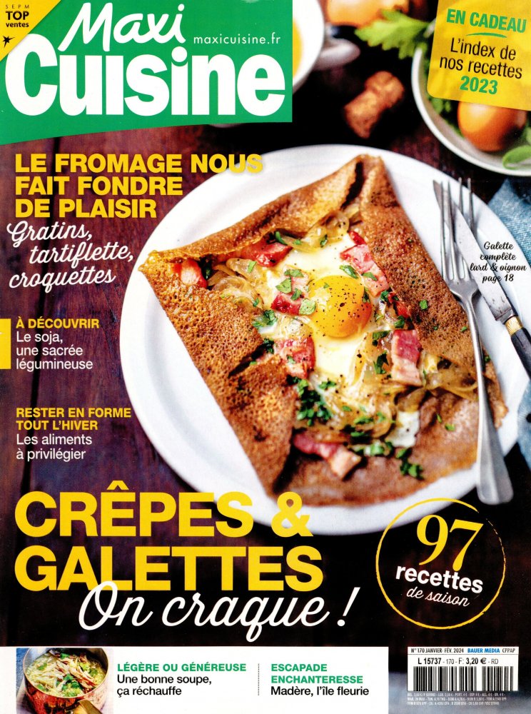 Numéro 170 magazine Maxi Cuisine