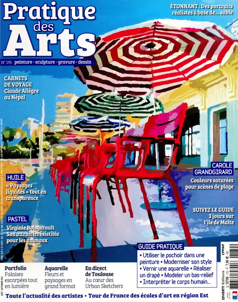 Numéro 170 magazine Pratique des Arts