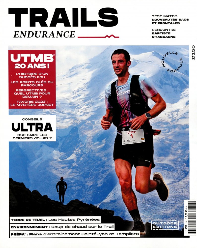 Numéro 156 magazine Trails Endurance Mag