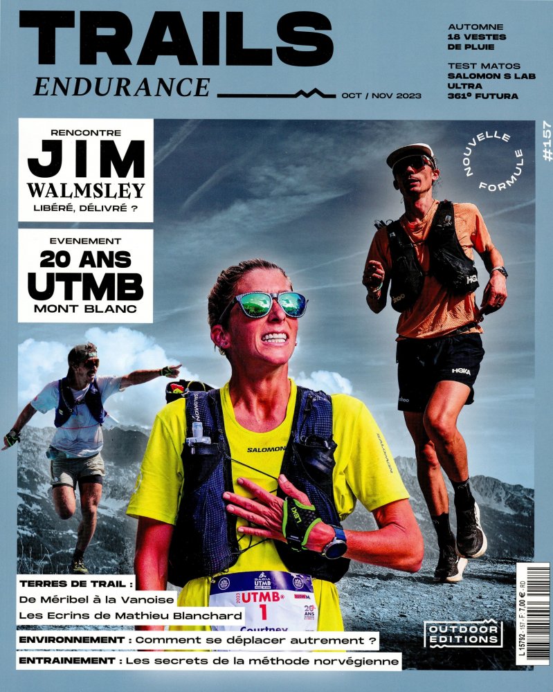 Numéro 157 magazine Trails Endurance