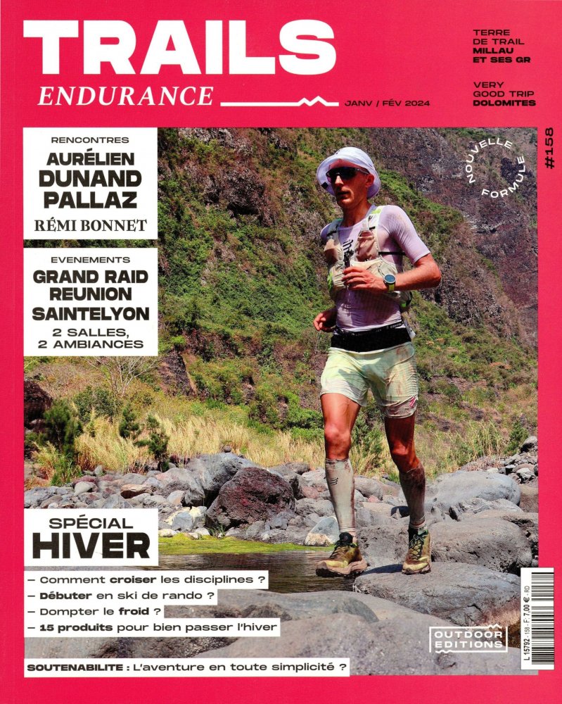 Numéro 158 magazine Trails Endurance