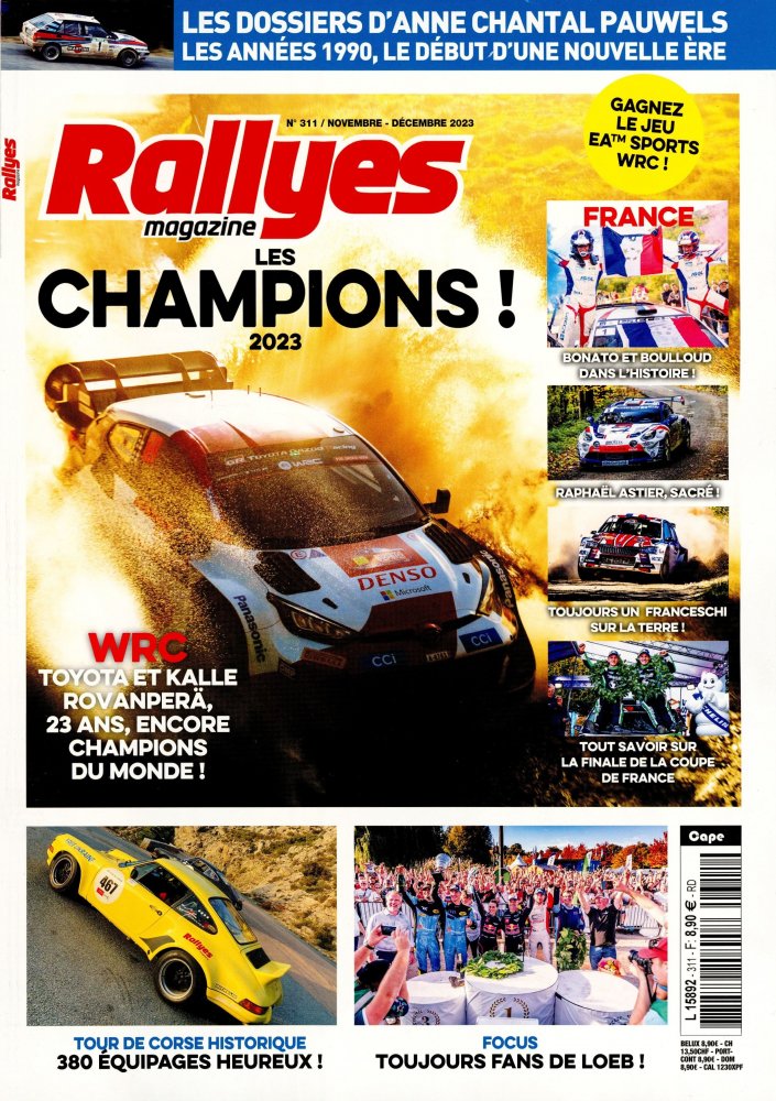 Numéro 311 magazine Rallyes Magazine