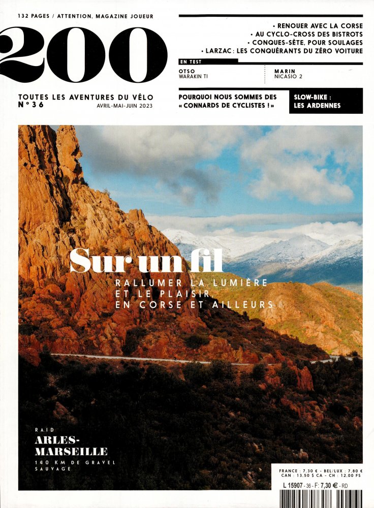 Numéro 36 magazine 200 - Le Vélo De Route Autrement