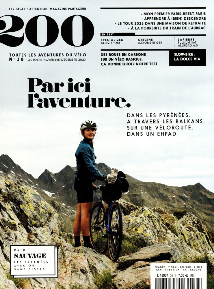 Numéro 38 magazine 200 - Le Vélo De Route Autrement