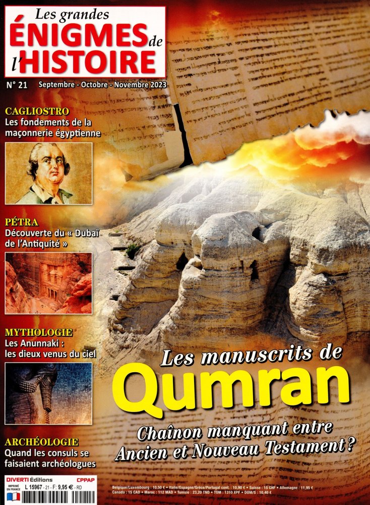 Numéro 21 magazine Les Grandes Énigmes de l'Histoire