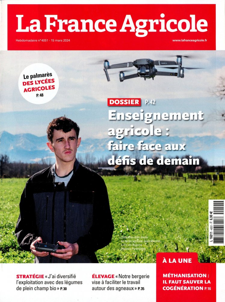 Numéro 4051 magazine La France Agricole