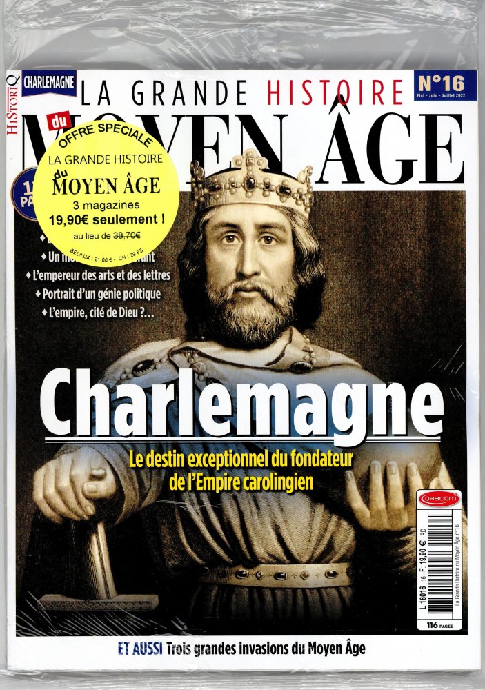 Numéro 16 magazine La Grande Histoire du Moyen-Âge - Offre Spéciale