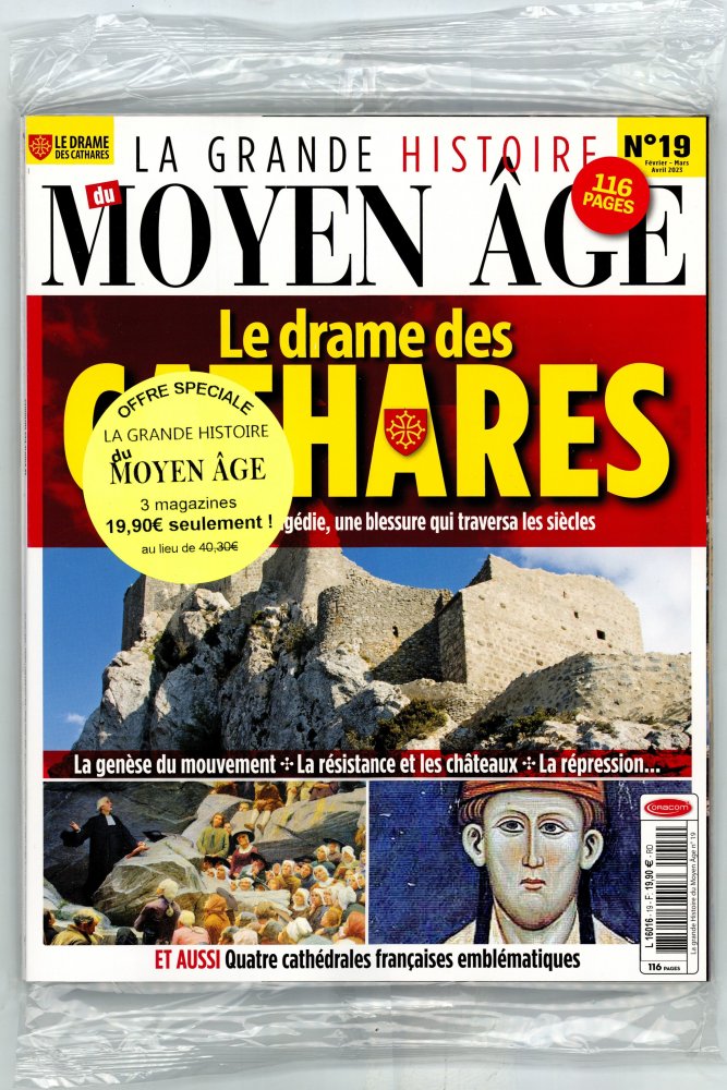 Numéro 19 magazine La Grande Histoire du Moyen-Âge - Offre Spéciale