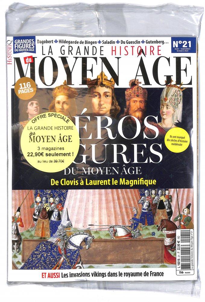 Numéro 21 magazine La Grande Histoire du Moyen-Âge - Offre Spéciale