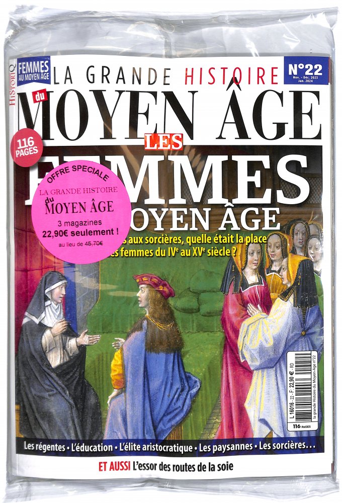 Numéro 22 magazine La Grande Histoire du Moyen-Âge - Offre Spéciale