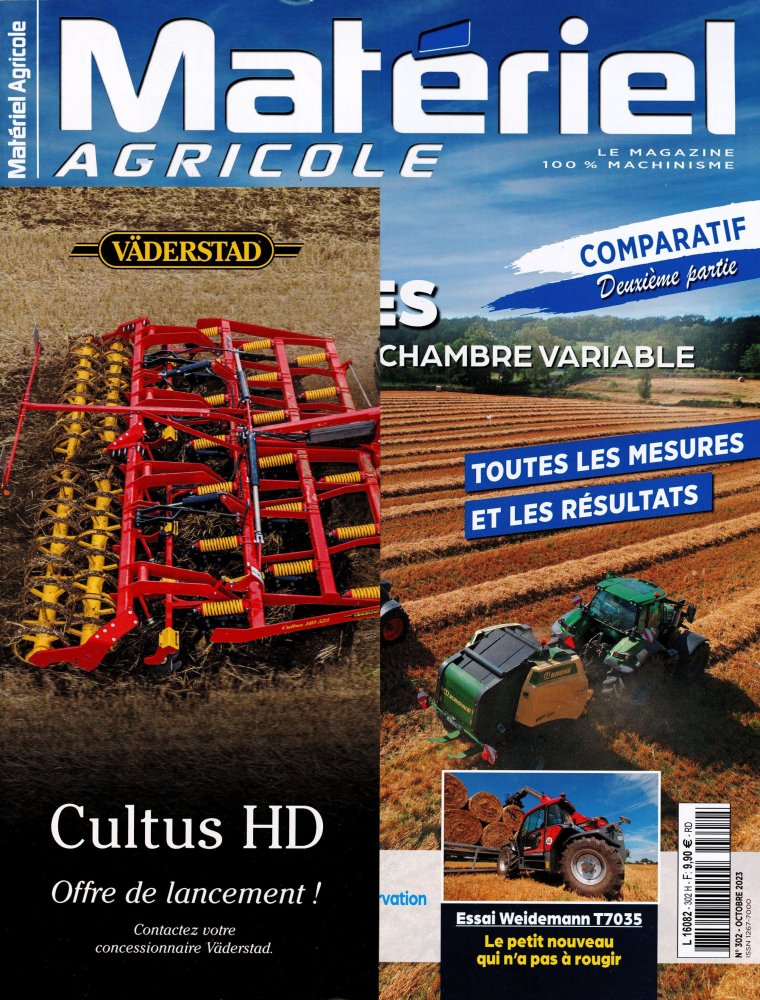 Numéro 302 magazine Matériel Agricole