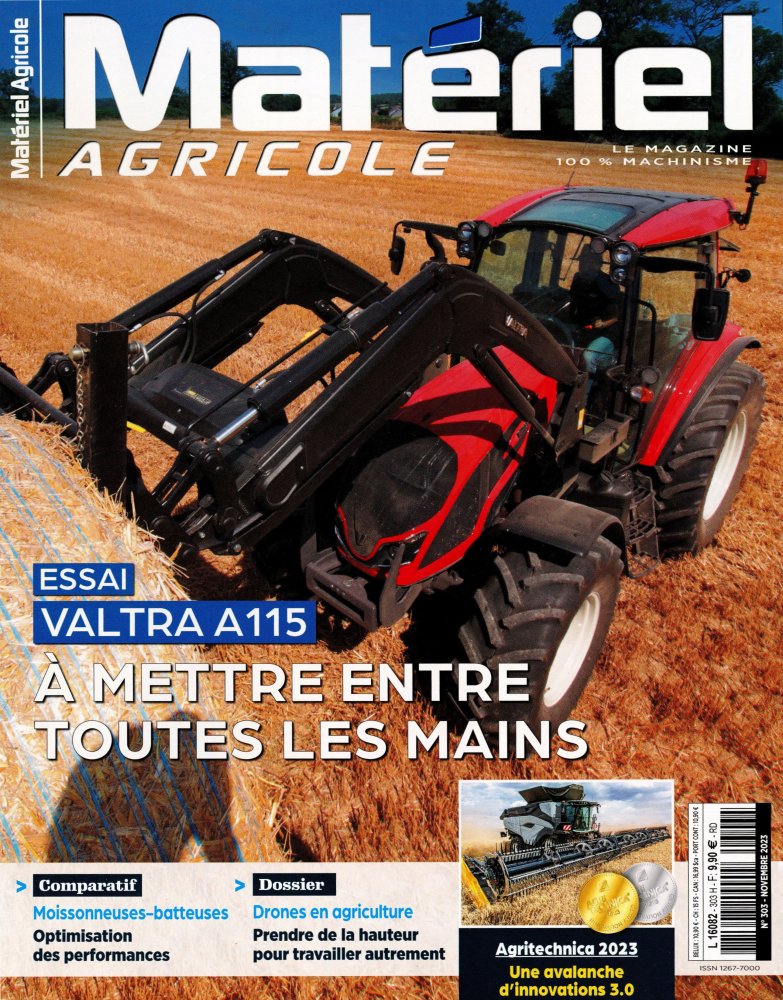 Numéro 303 magazine Matériel Agricole