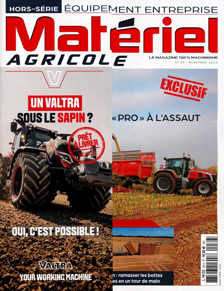 Numéro 39 magazine Matériel Agricole Hors-Série