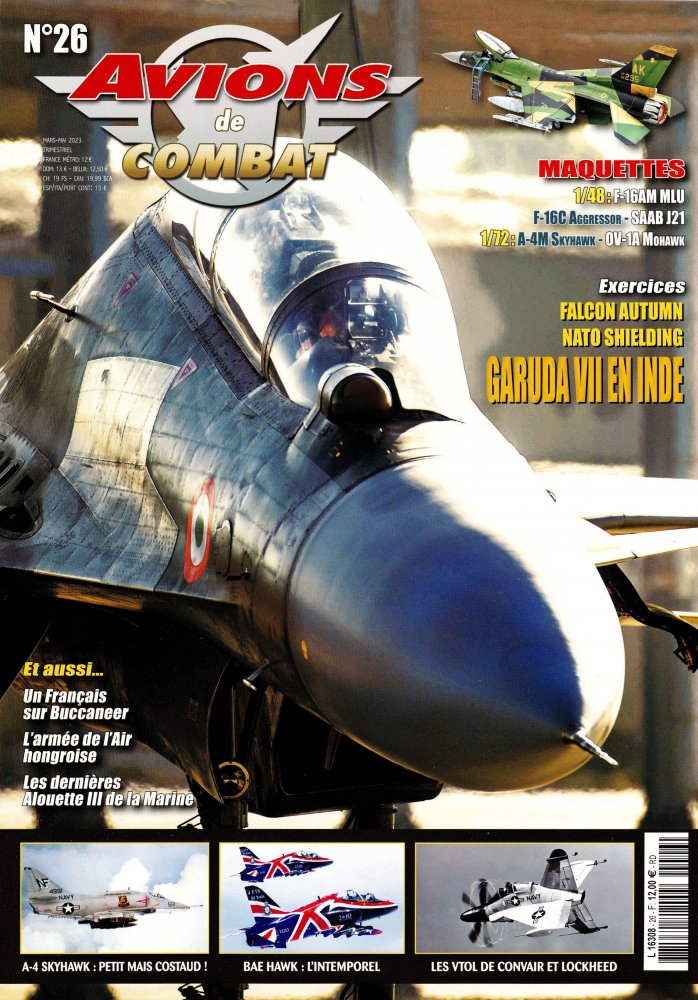 Numéro 26 magazine Avions De Combat