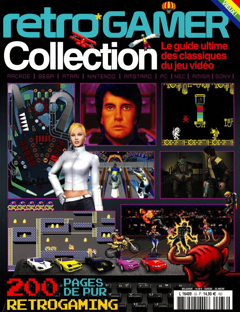 Numéro 33 magazine Retrogamer Collection