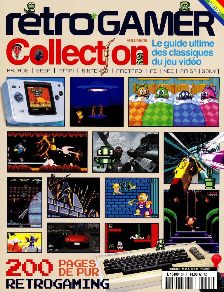 Numéro 35 magazine Retrogamer Collection