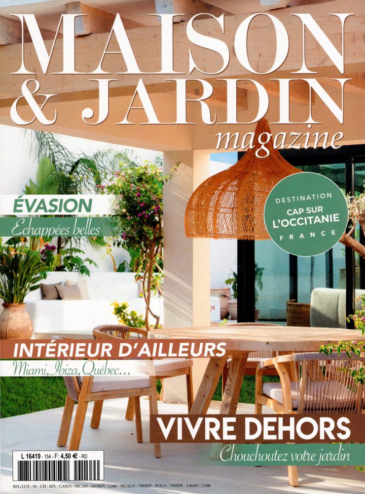 Numéro 154 magazine Maison & Jardin Magazine