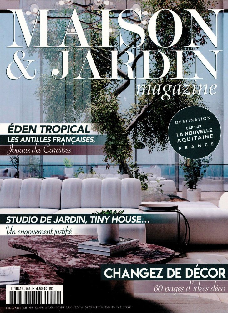 Numéro 155 magazine Maison & Jardin Magazine