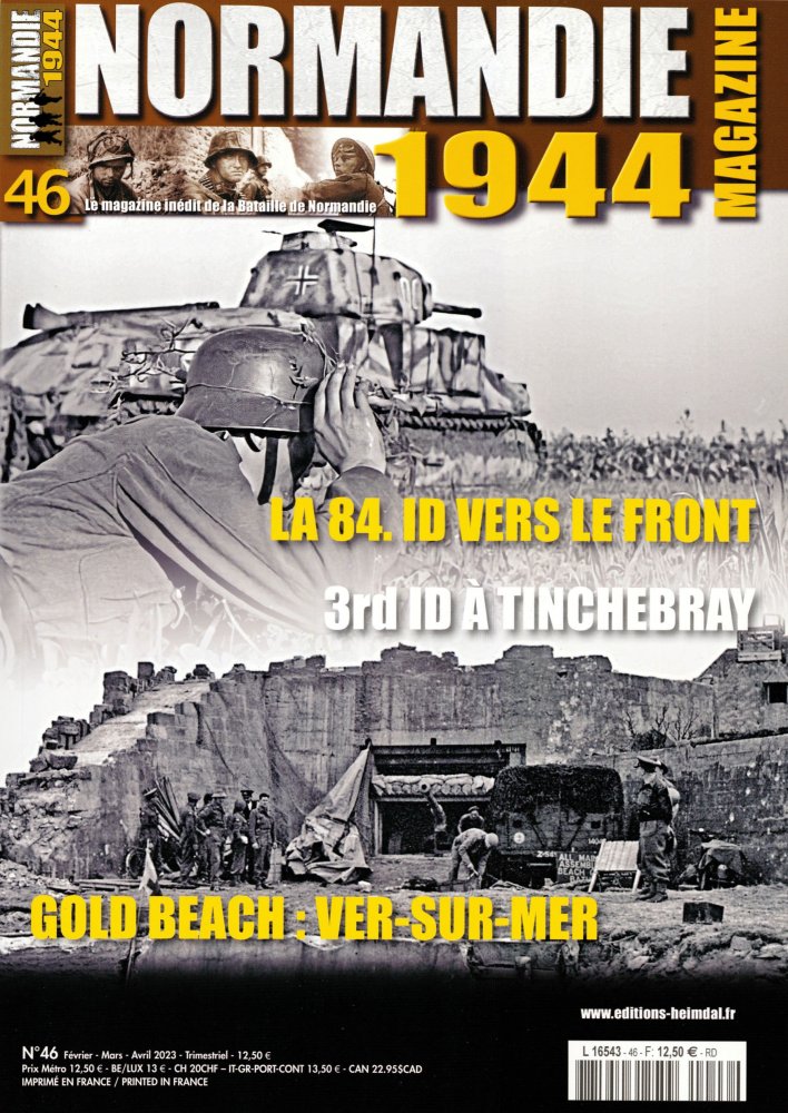 Numéro 46 magazine Normandie 1944