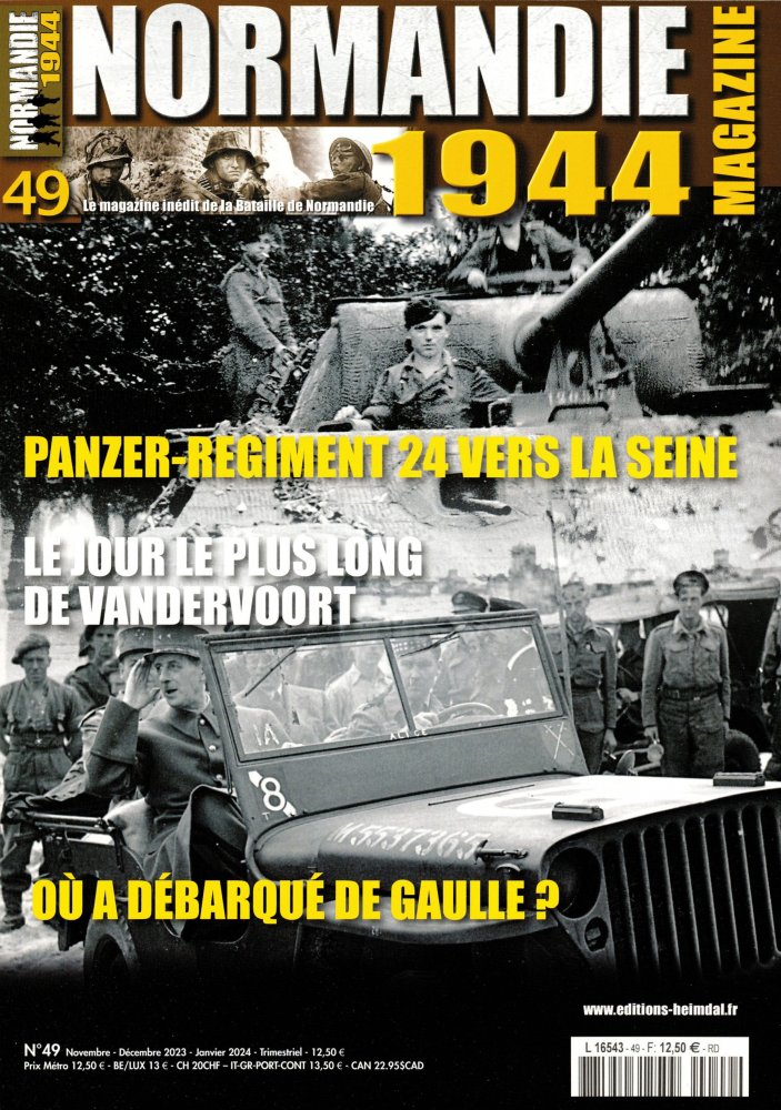 Numéro 49 magazine Normandie 1944
