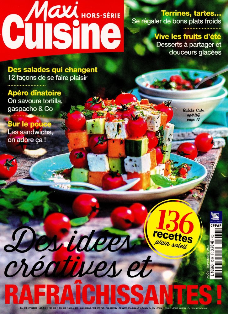 Numéro 43 magazine Maxi Cuisine Hors-série
