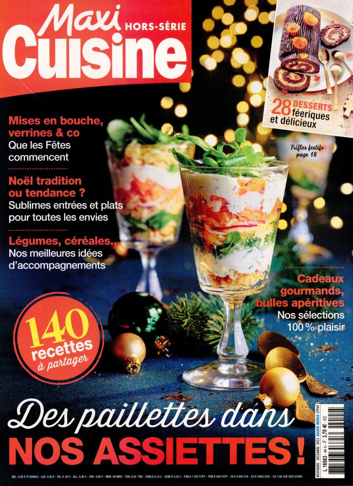 Numéro 44 magazine Maxi Cuisine Hors-série