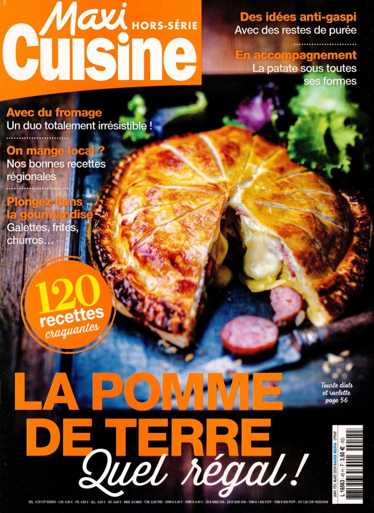 Numéro 45 magazine Maxi Cuisine Hors-série