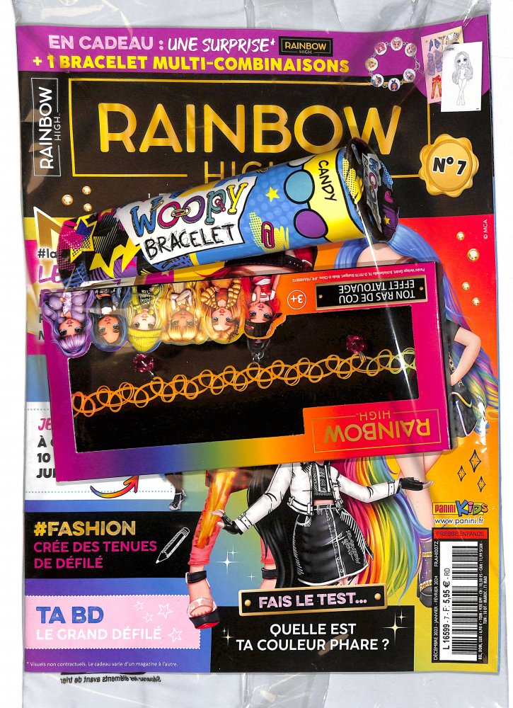 Numéro 7 magazine Rainbow High