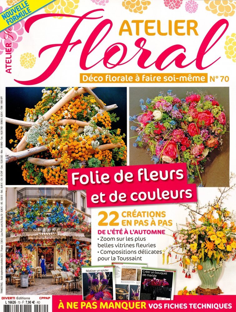 Numéro 70 magazine Atelier Floral
