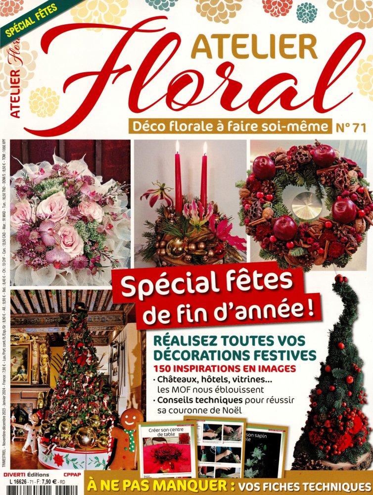 Numéro 71 magazine Atelier Floral
