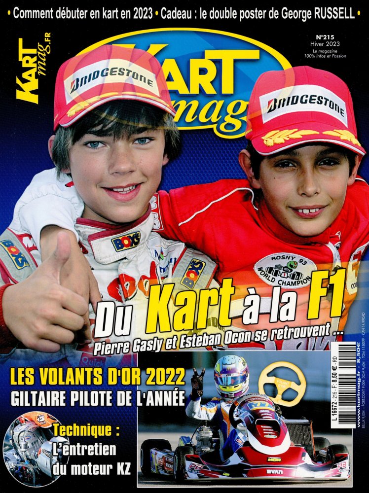 Numéro 215 magazine Kart Mag
