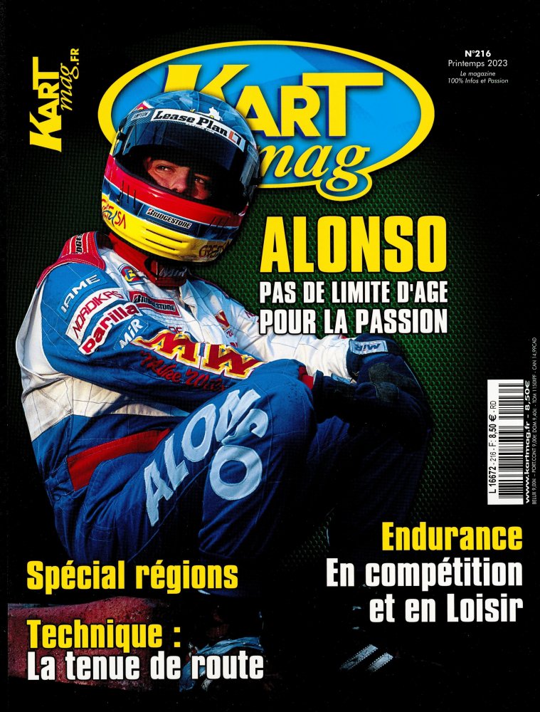 Numéro 216 magazine Kart Mag